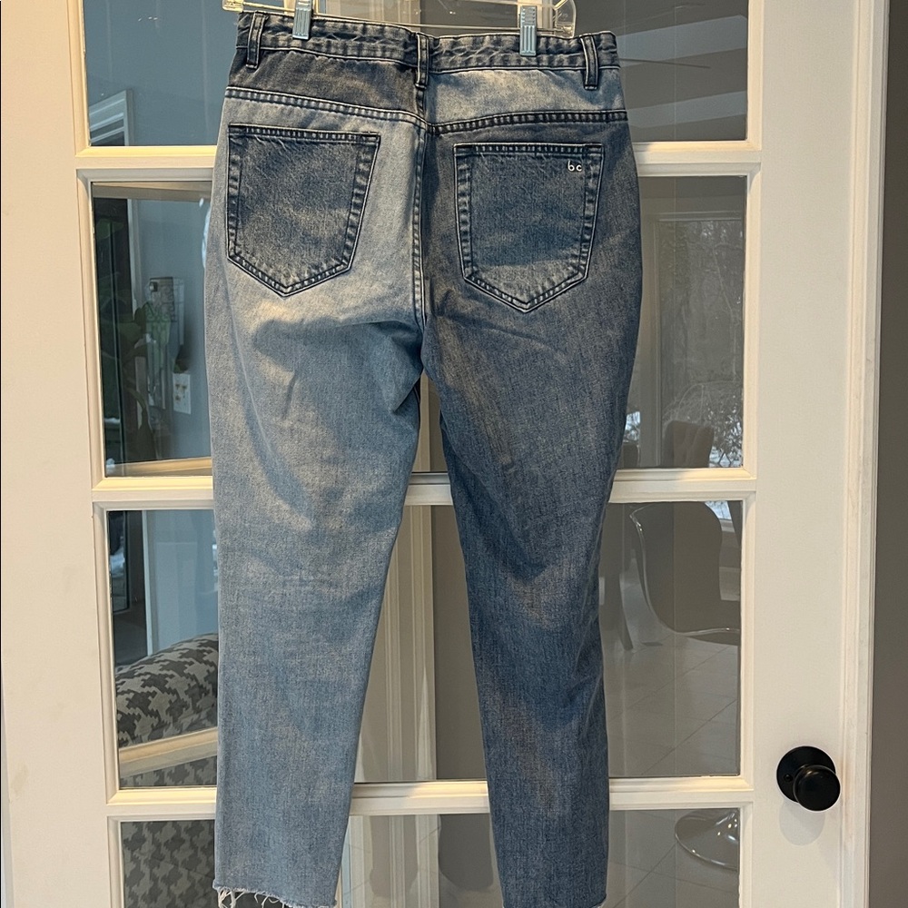 Barney Cools Urban Outfitters Relaxed Two Tone Cropped Jean Size 30 - Picture 4 of 6